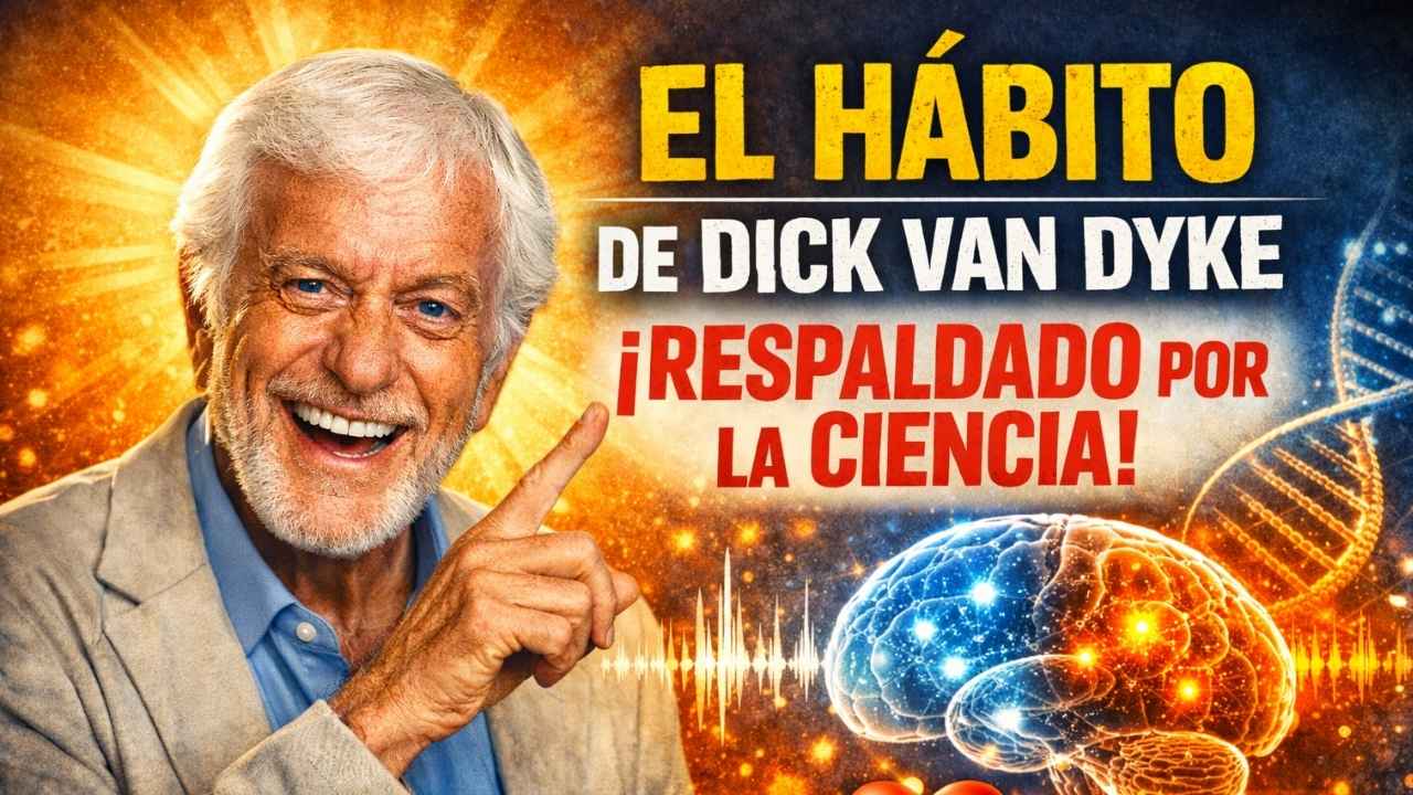 El hábito que Dick Van Dyke atribuye a su longevidad y que la ciencia respalda como clave para el bienestar emocional y el envejecimiento saludable