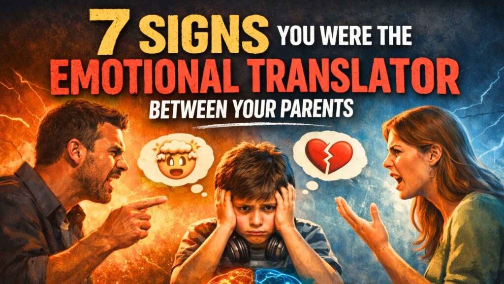 7 señales de que en tu infancia fuiste el mediador emocional de tus padres y cómo eso transformó para siempre la manera en que gestionas tus sentimientos de adulto