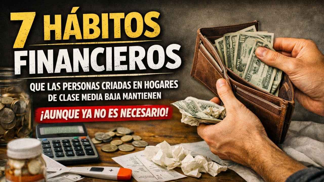 7 hábitos financieros que las personas criadas en hogares de clase media baja mantienen